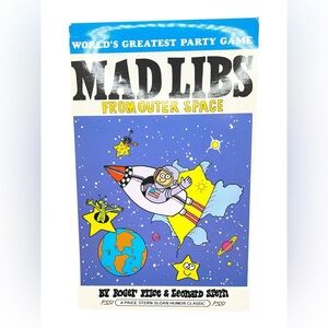 Outer Space Mad Libs Word Game